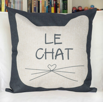 Wholesale & Retails LE CHAT Jute Cushion Covers Pillow Cases Pillow cover 45x45cm
