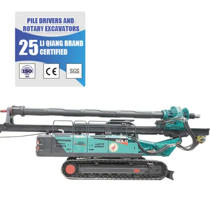 SDLQ Hydraulic Static Pile Driver: Ground Screw Pile Electric Driver - Mini Pile Driver