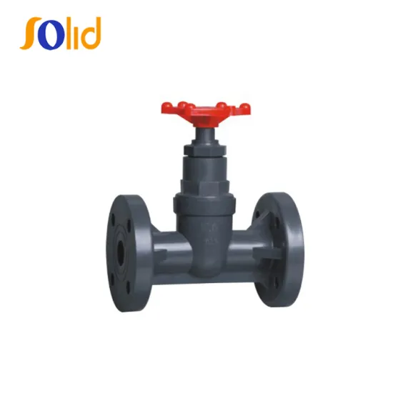 UPVC Flange Globe Valve, Plastic Valve, PVC Valve