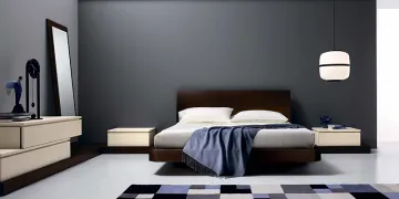 Soft Modern Upholstered Master Beds