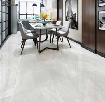 600x600mm & 600x1200mm Full Polished Glazed Porcelain Tiles for Living Room, Bedroom, and Bathroom