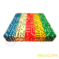 Beautiful Bulk High Quality 16MM square Opaque Plastic Colored Dice 5/8"