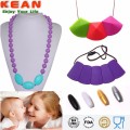 Corde en caoutchouc de silicone de BPA libre d&#39;usine de la Chine pour le collier