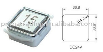 P-KA117B---Elevator Push Button