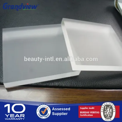 Acrylic clear frosting plastic sheets