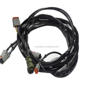 Водонепроницаемый металлический 3pin 12v.