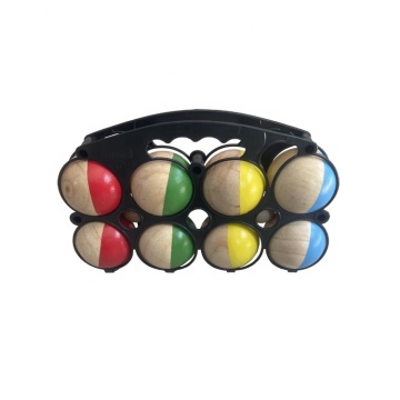 2024 Exclusive Custom Bocce Ball Set: Wooden Petanque Boules & Outdoor Games