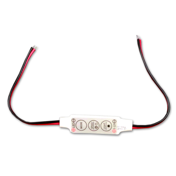 DC5V 12V Mini LED Light Dimmer with RGB Control and Customized Connector