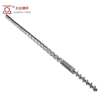 Baitang II Nitriding Brittleness Plastic Extruder Machine Single Screw