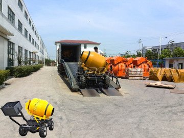 4X4 Self-Loading Mobile Concrete Mixer for Nigeria (CAMEROUN/DRC)