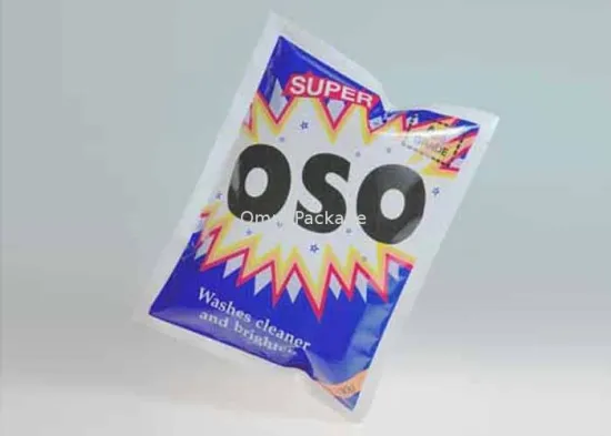 Cpp / Pe Washing Powder Bags, Flexible Packaging Bag For Laundry Detergent