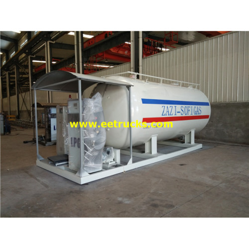 10tons Skid LPG Gas Filling Stations