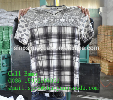 first quality used t shirt cameroon man clothing
