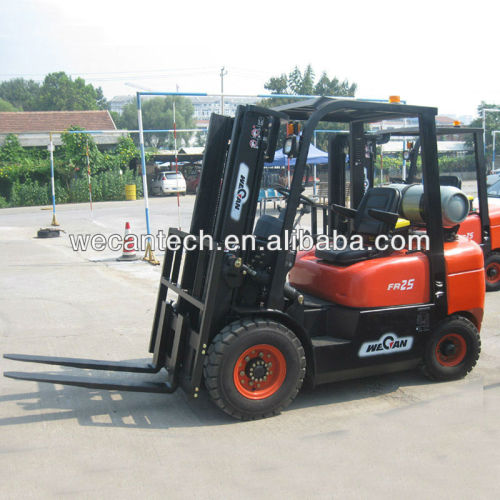 Forklift with Japan Nissan K25 Engine