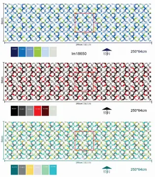 Mattress Fabric In Rolls Polyester Printed Textile