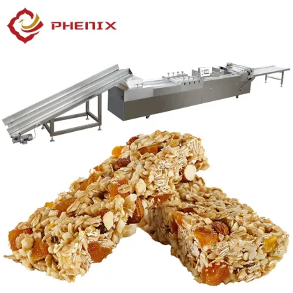 Automatic Peanut Chikki Muesli Cereal Bar Production Line