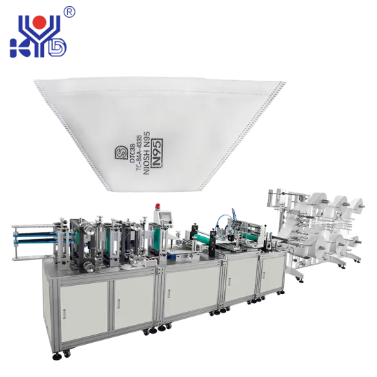 New Fully Automatic Duckbill Mask Making Machine