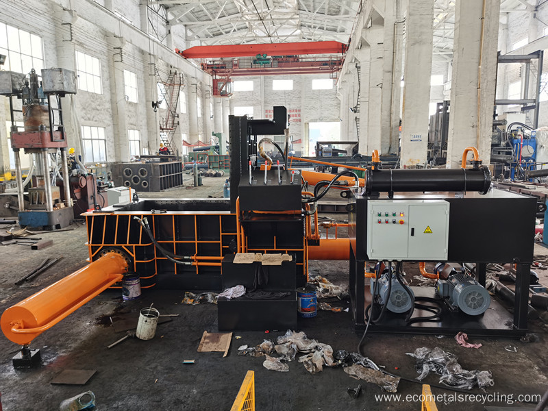 Hydraulic Waste Cooper Aluminum Steel Recycling Metal Baler