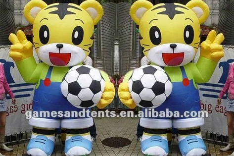 inflatable tiger costume, walking costumes F6002
