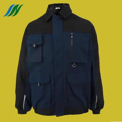 Middle-aged Man Welcome Working Jacket