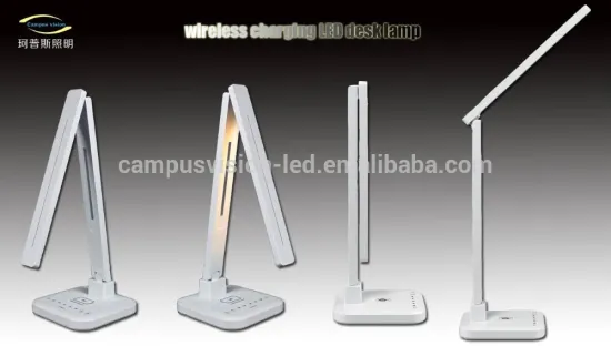 Wholesale 11w dimmable wireless charging home decoration Zhongshan LED table lamp