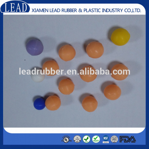 High preformance customized solid silcone rubber ball with injection gate