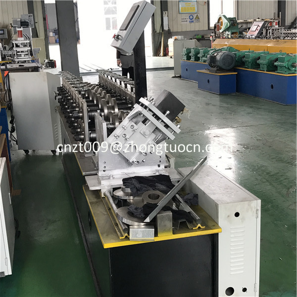omega profile roll forming machine 2