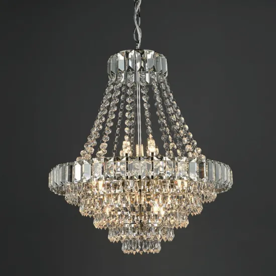 American Crystal Chandelier for Wedding Decor and Modern Living Rooms