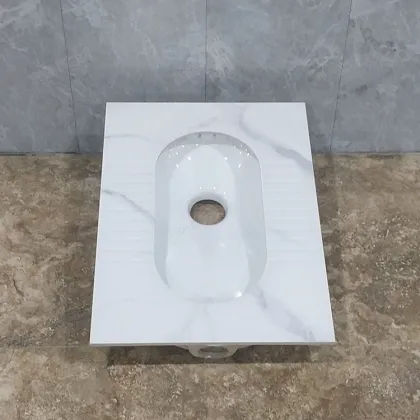 China Wholesaler Marble Design Rock Slab Squat Toilet Pan