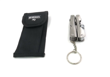 mini stainless steel multitool with the pliers with the torch