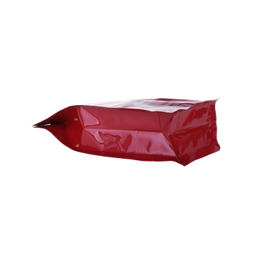 OEM Printed Plastic Flat Bottom Recycle Coffee Bag