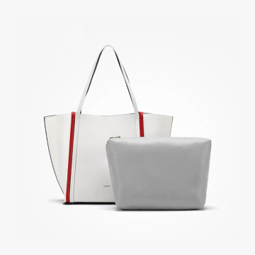 Magnetic Snap Pu Tote Bag For Women