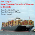 Shantou to Helsinki shipping timetable