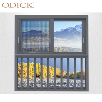 Aluminum Grille Mesh Sliding Window