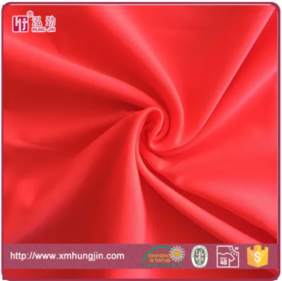 Polyester spandex fabric of warp knitted for sportswear