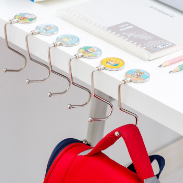 Custom Factory Wholesale Portable Purse Hook Bag Hanger with Logo
