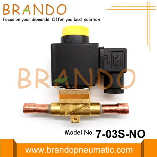 3/8'' 2 Way Normally Open Refrigeration Solenoid Valve