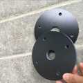 CNC machine black round bakelite board