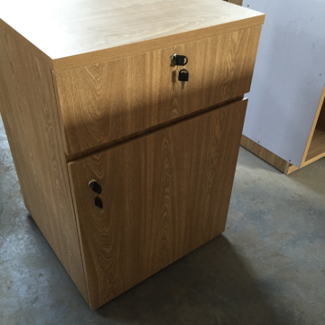 Wooden simple and practical cashier desk