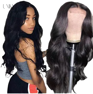 Uniky Virgin Brazilian 30 Inch Straight Human Hair Wig Transparent Hd Lace Front Wigs 13X4X1 T Part Human Hair Wig