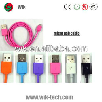 Pink Micro usb cable micro usb to vga cable