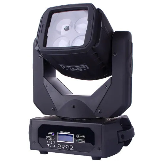 DMX Super Beam 4x25W LED Moving Beam Light for DJ Disco Parties and Clubs