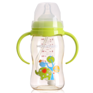 Garrafa de cuidados infantil de 8oz PPSU com pescoço largo