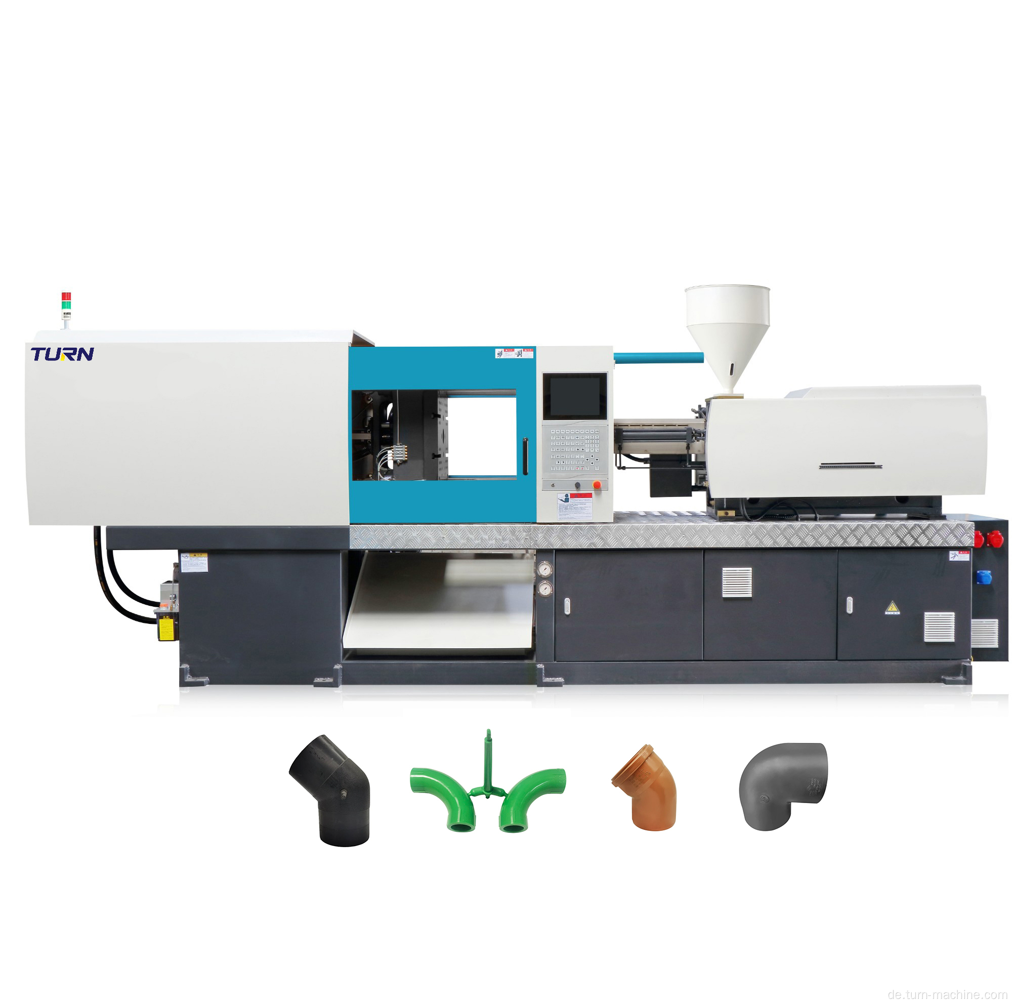 PVCUPVC PPR HDPE -Rohranschläge Injektionsformmaschine