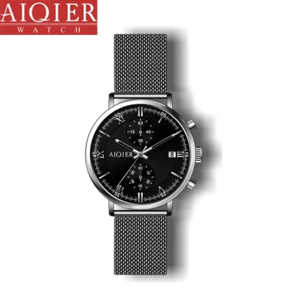 chronograph business classic casual  analog watches