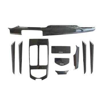 Real Dry Carbon Fiber Interior Trims Central Control Cover Dash Kits for Maserati Quattroporte 2013-2016" 

For a more optimized title for a search engine, you might consider:
"Carbon Fiber Dash Kits for Maserati Quattroporte 2013-2016