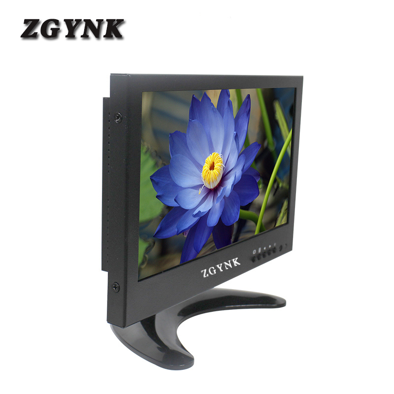 8-inch BNC widescreen 1024X600 HD LCD monitor 16:9 industrial metal enclosure computer HDMI display