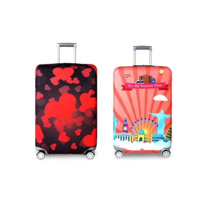 High Quality Fashion Print Hot Sales Spandex Luggage Cover Protector