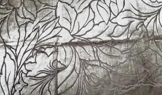 Yard-dyed Jacquard Sofa Velvet Fabric for Home Textile