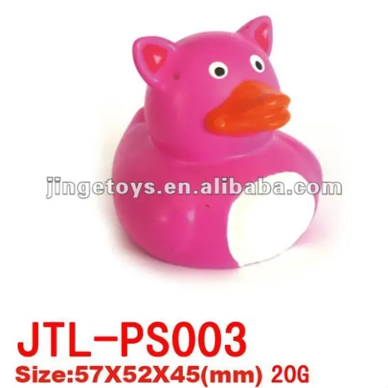Water spray funny rubber duck toys